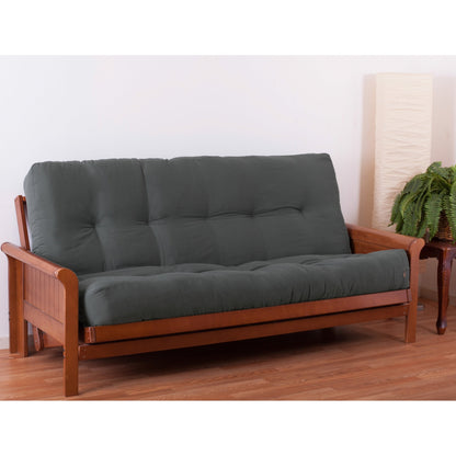 Matelas futon en sergé de 10 pouces d'épaisseur (simple, double ou grand lit)