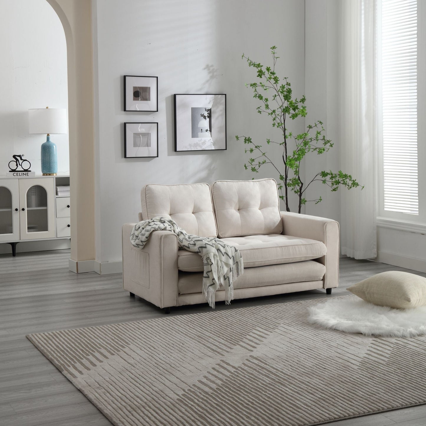 Canapé-lit convertible 3 places