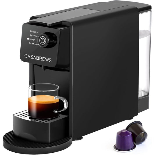CASABREWS CM7036E Machine à expresso 20 bars pour dosettes Nespresso originales