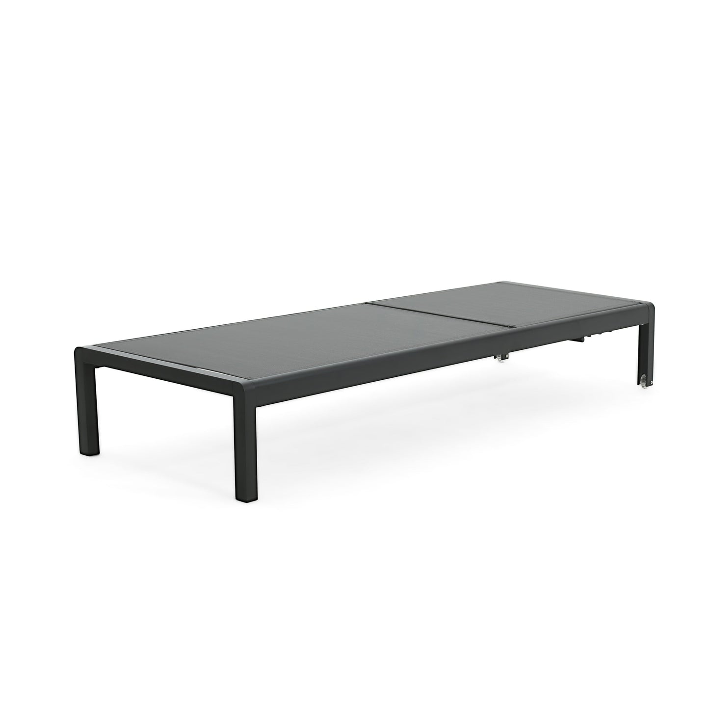 Chaise longue d'extérieur en aluminium Cape Coral (lot de 2) par Christopher Knight Home - 77,56 po x 25,20 po x 11,80 po