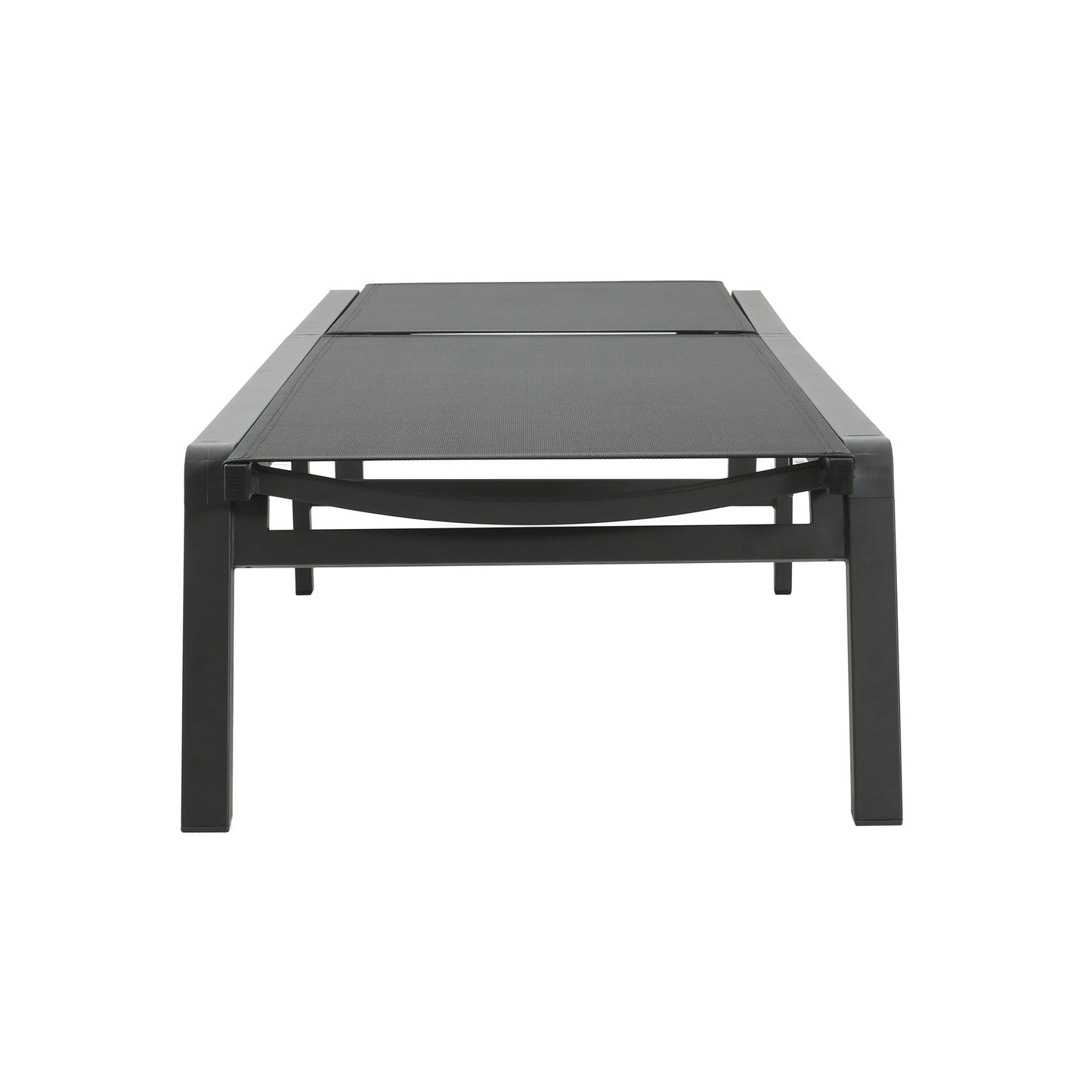 Chaise longue d'extérieur en aluminium Cape Coral (lot de 2) par Christopher Knight Home - 77,56 po x 25,20 po x 11,80 po