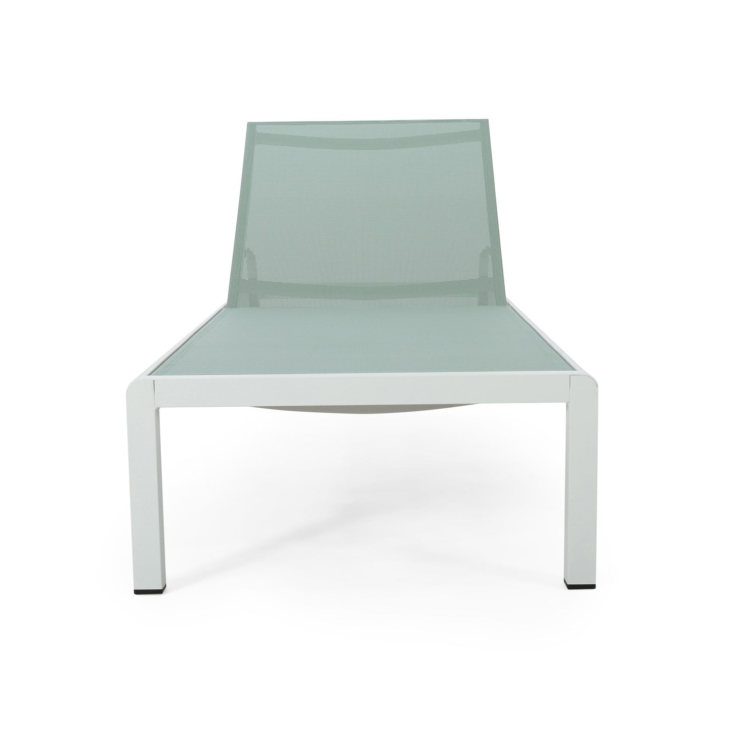 Chaise longue d'extérieur en aluminium Cape Coral (lot de 2) par Christopher Knight Home - 77,56 po x 25,20 po x 11,80 po