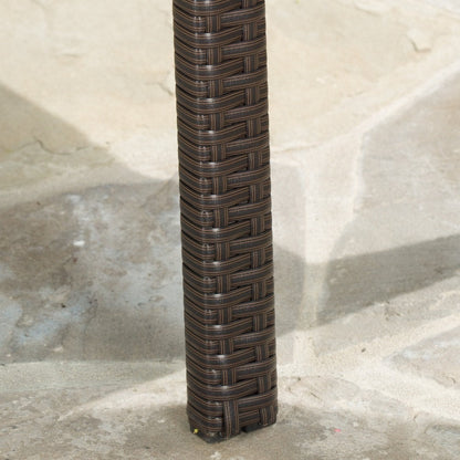 Ensemble bistrot 3 pièces en osier Elba par Christopher Knight Home