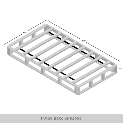 Sommier à ressorts en bois massif CraftPorch de 8 pouces avec lattes en bois