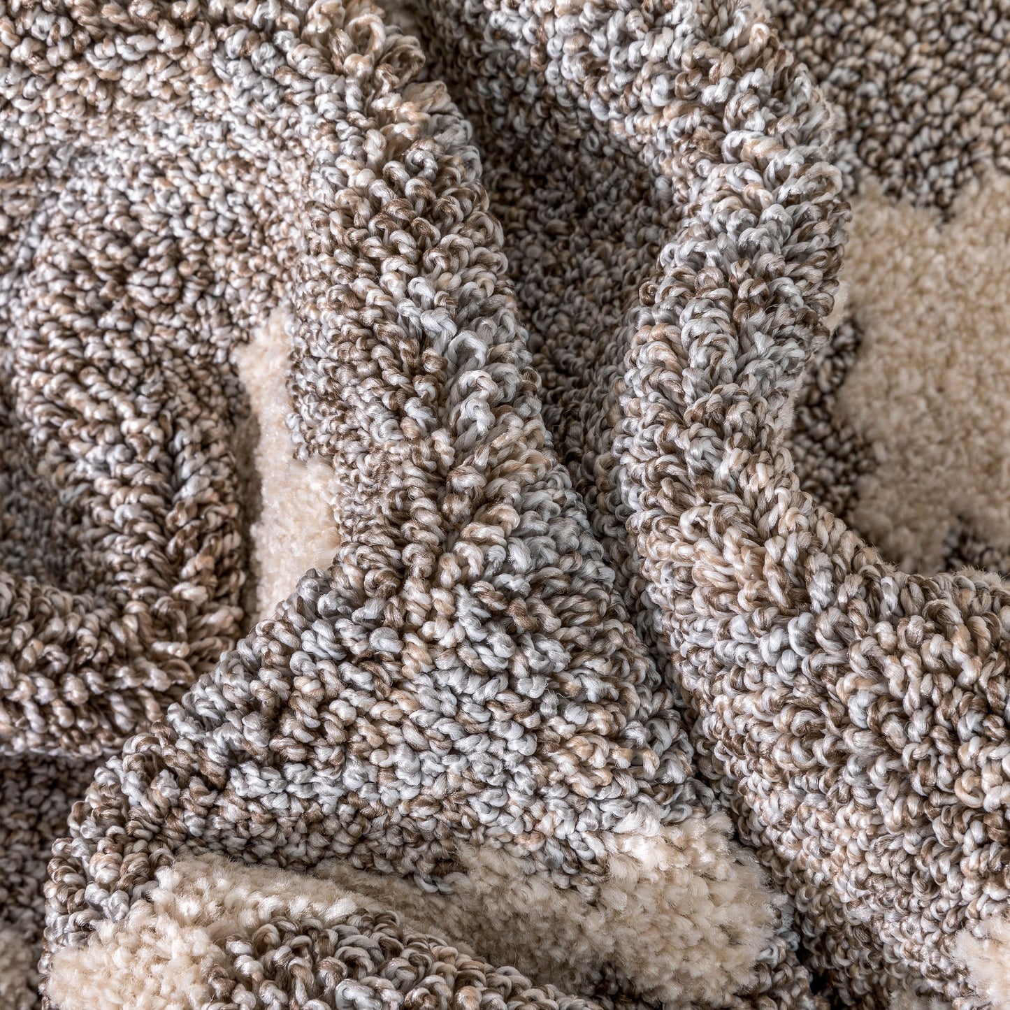 Tapis d'escalier moderne Harlow Trellis sur mesure