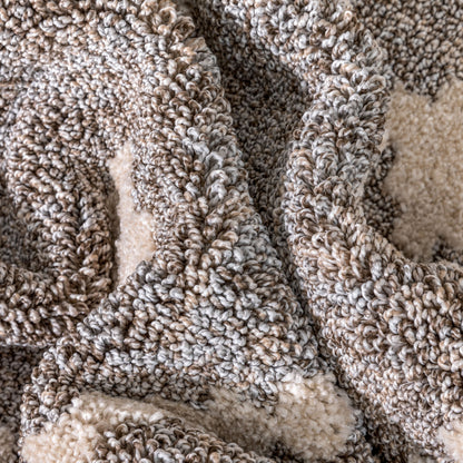 Tapis d'escalier moderne Harlow Trellis sur mesure