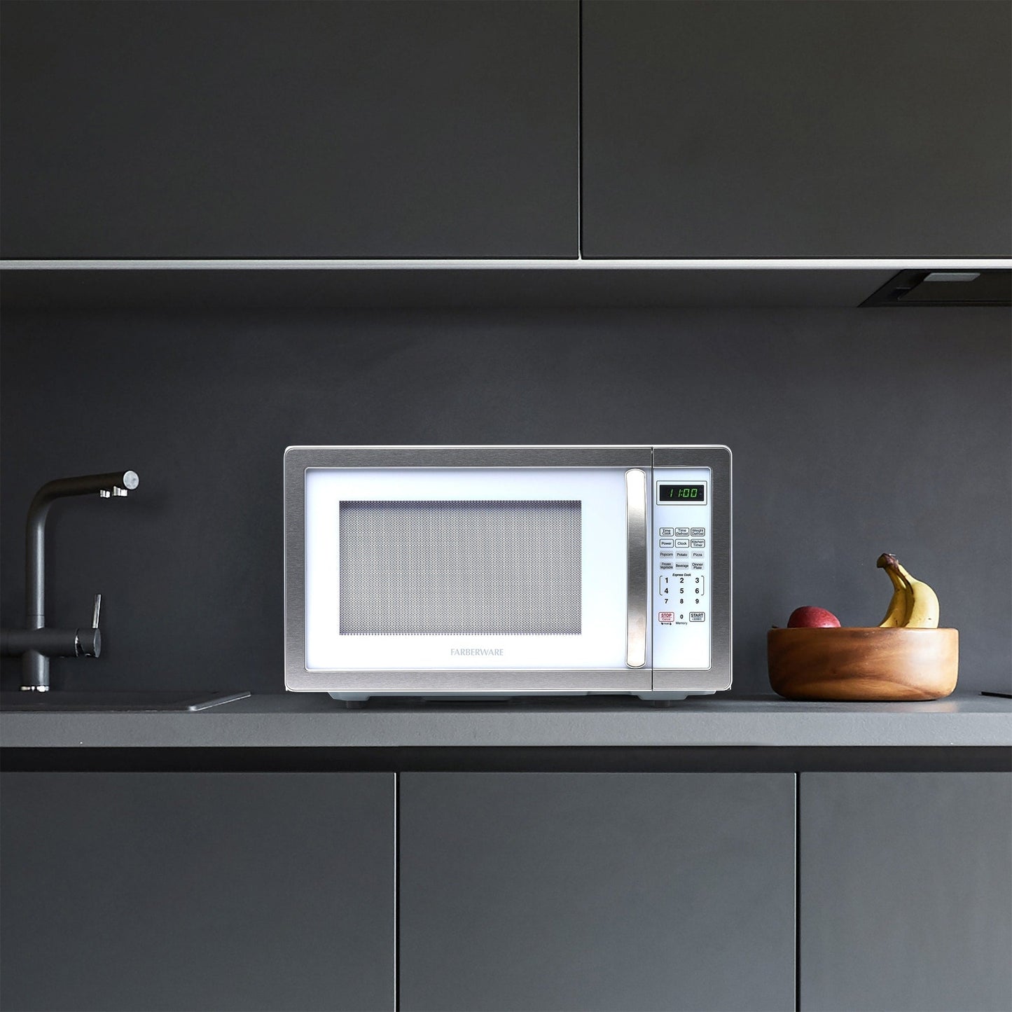 Four à micro-ondes Farberware Classic de 1,1 pi³ et 1 000 watts
