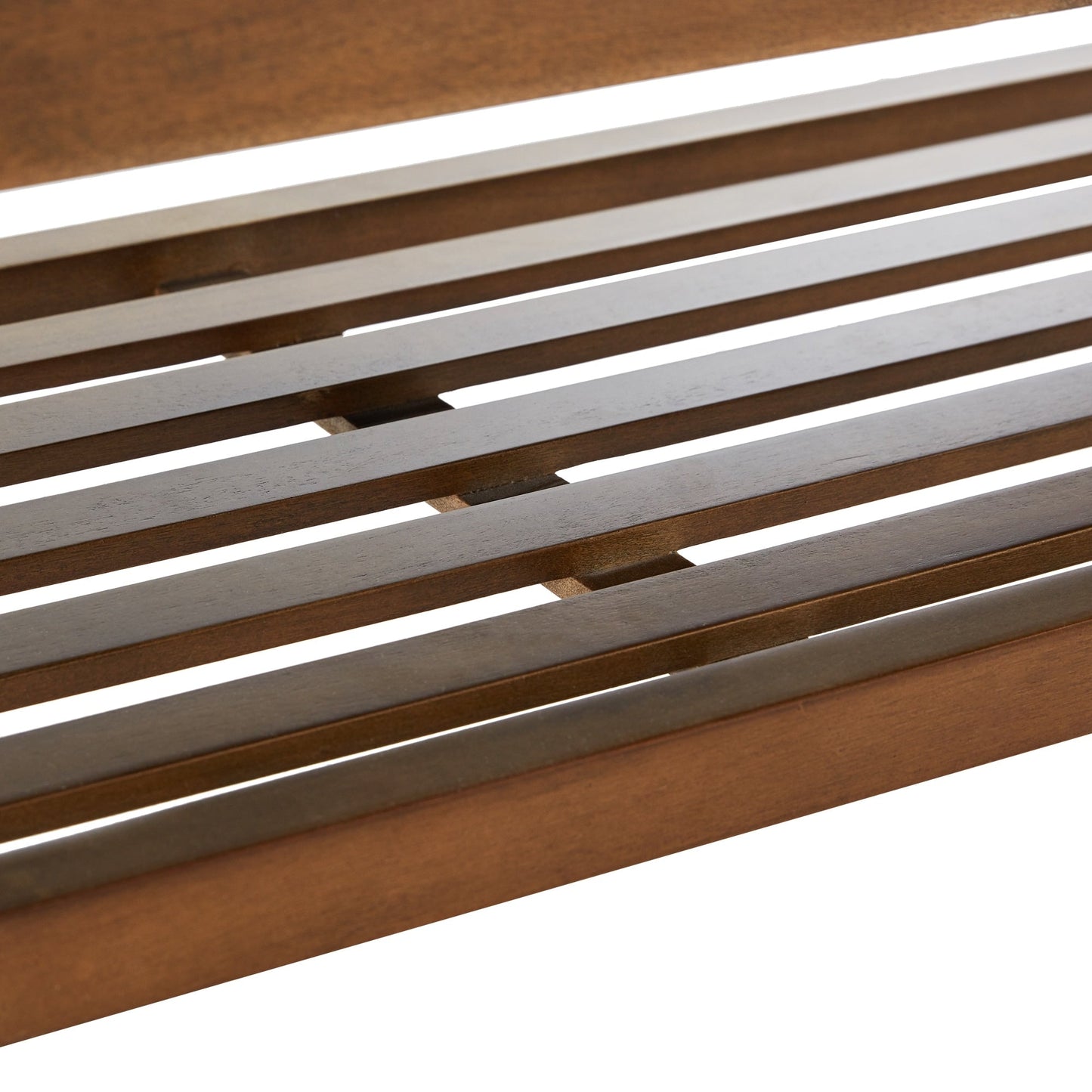 Banc à chaussures d'entrée, banc de rangement en tissu et bois massif, banc rembourré de 43 pouces pour salon et chambres