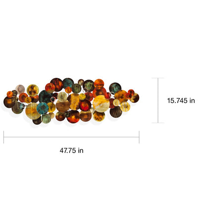 Sculpture murale en métal Hightower de SEI Furniture