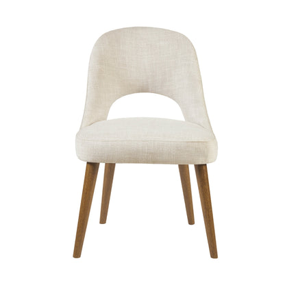 Chaises de salle à manger rembourrées INK IVY Nola avec dossier découpé (lot de 2)