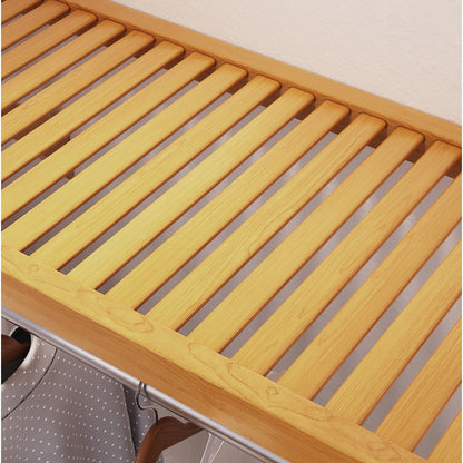 Système de placard intégré Simplicity en bois massif John Louis Home, érable miel