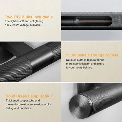 Appliques murales modernes KAYLA, appliques murales en laiton, applique murale de salle de bain pour salon, éclairage d'intérieur - N/A