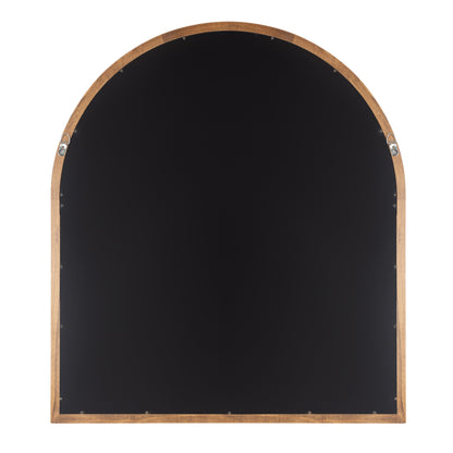 Miroir mural en bois Arch de Kate et Laurel Hatherleigh