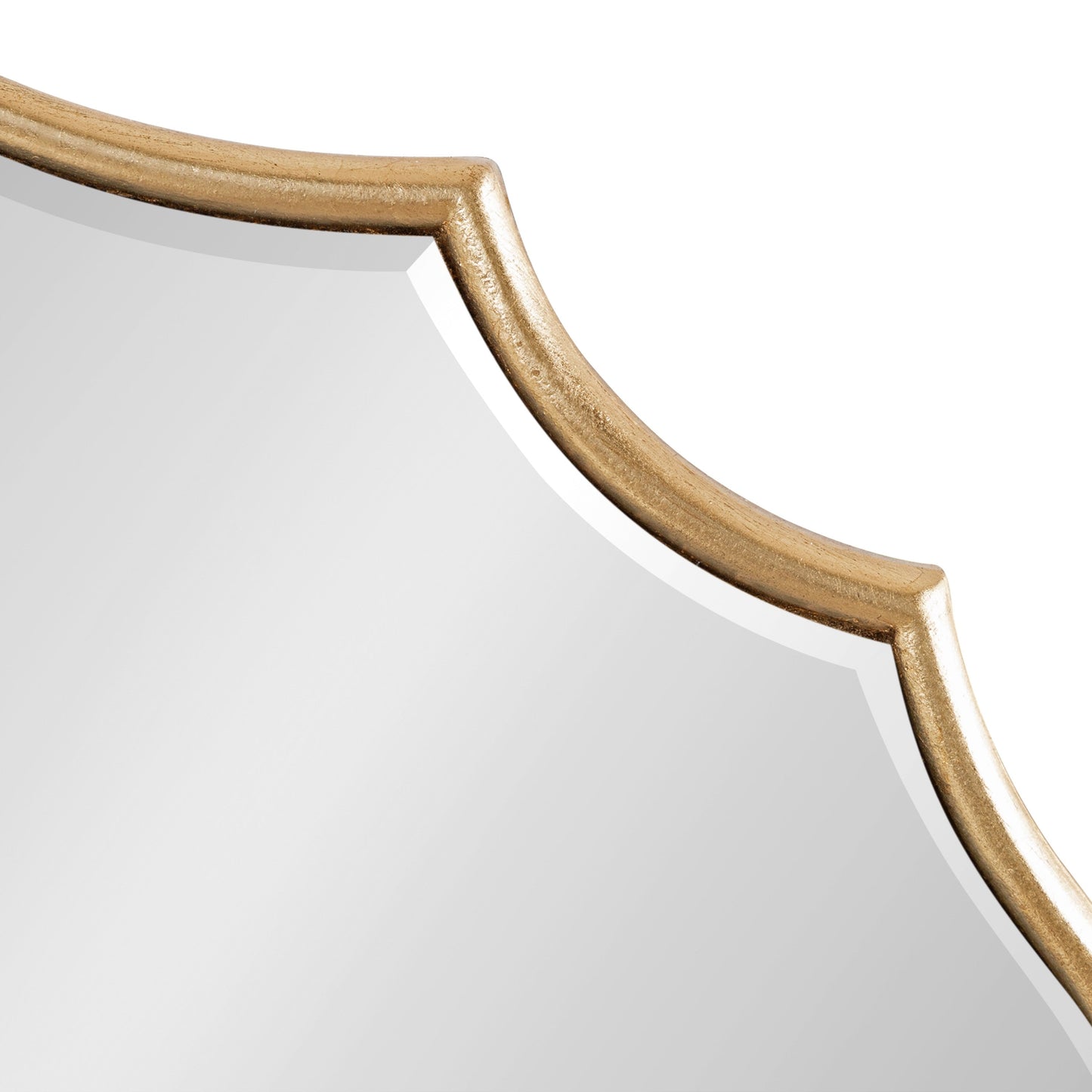 Miroir mural ovale festonné Kate et Laurel Leanna