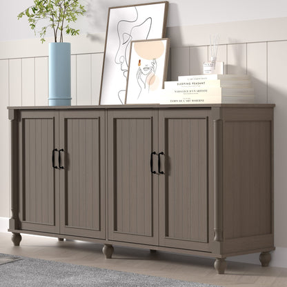 Buffet de cuisine, meuble de bar à café, meuble de rangement d'appoint