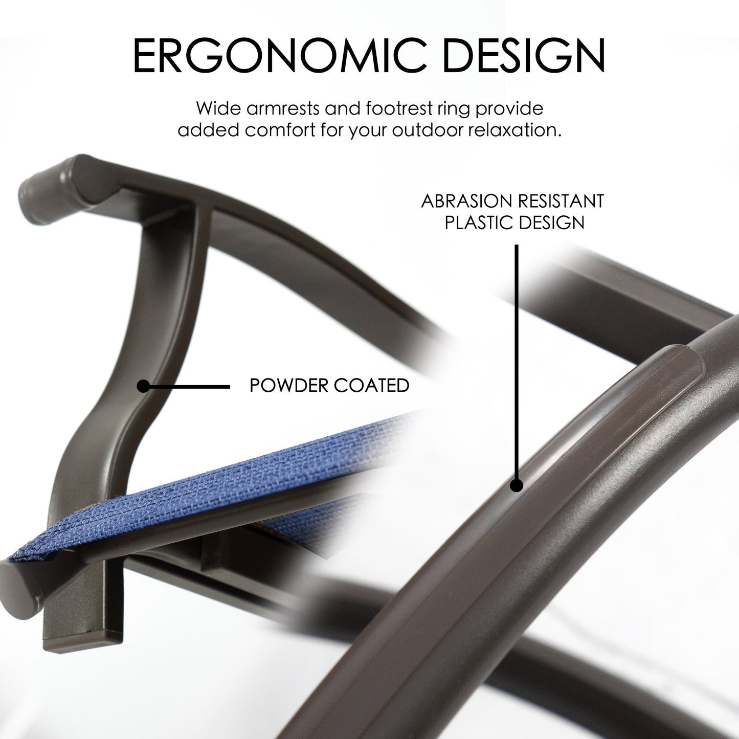 Ensemble de tabourets/chaises de bar pivotants hauts Kozyard Isabella