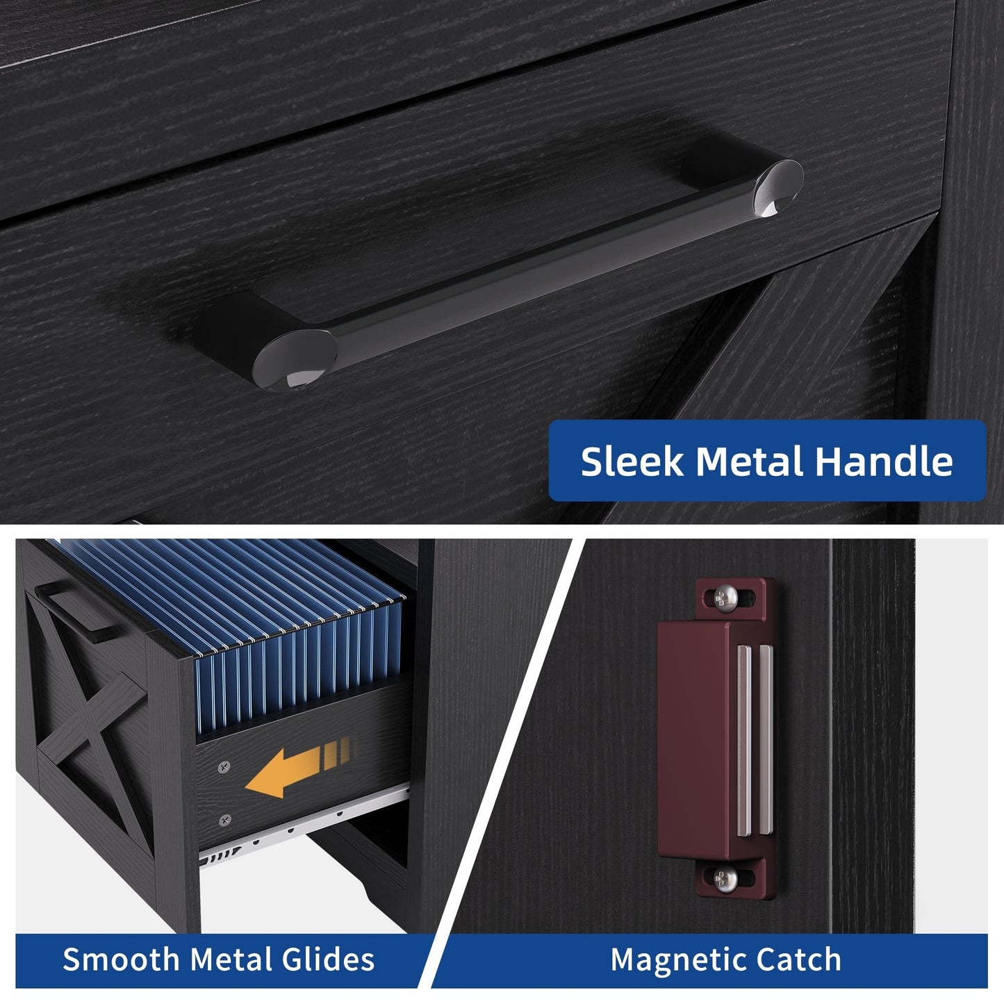 Bureau de jeu d'angle Moasis en L de 59 pouces avec support pour écran