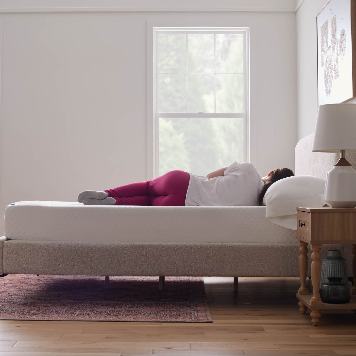 Matelas Lucid en mousse à mémoire de forme de luxe de 10 pouces