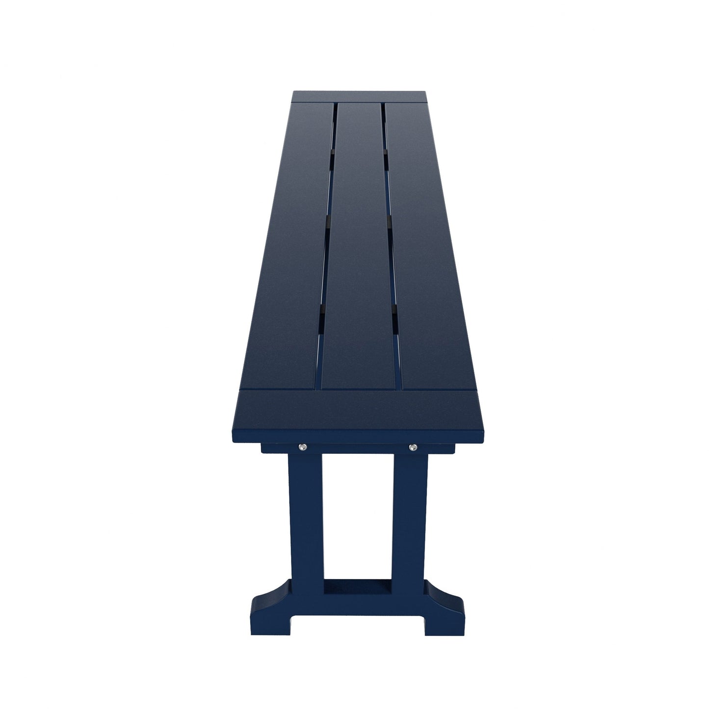 Banc de terrasse extérieur Polytrends Laguna en PEHD toutes saisons 65