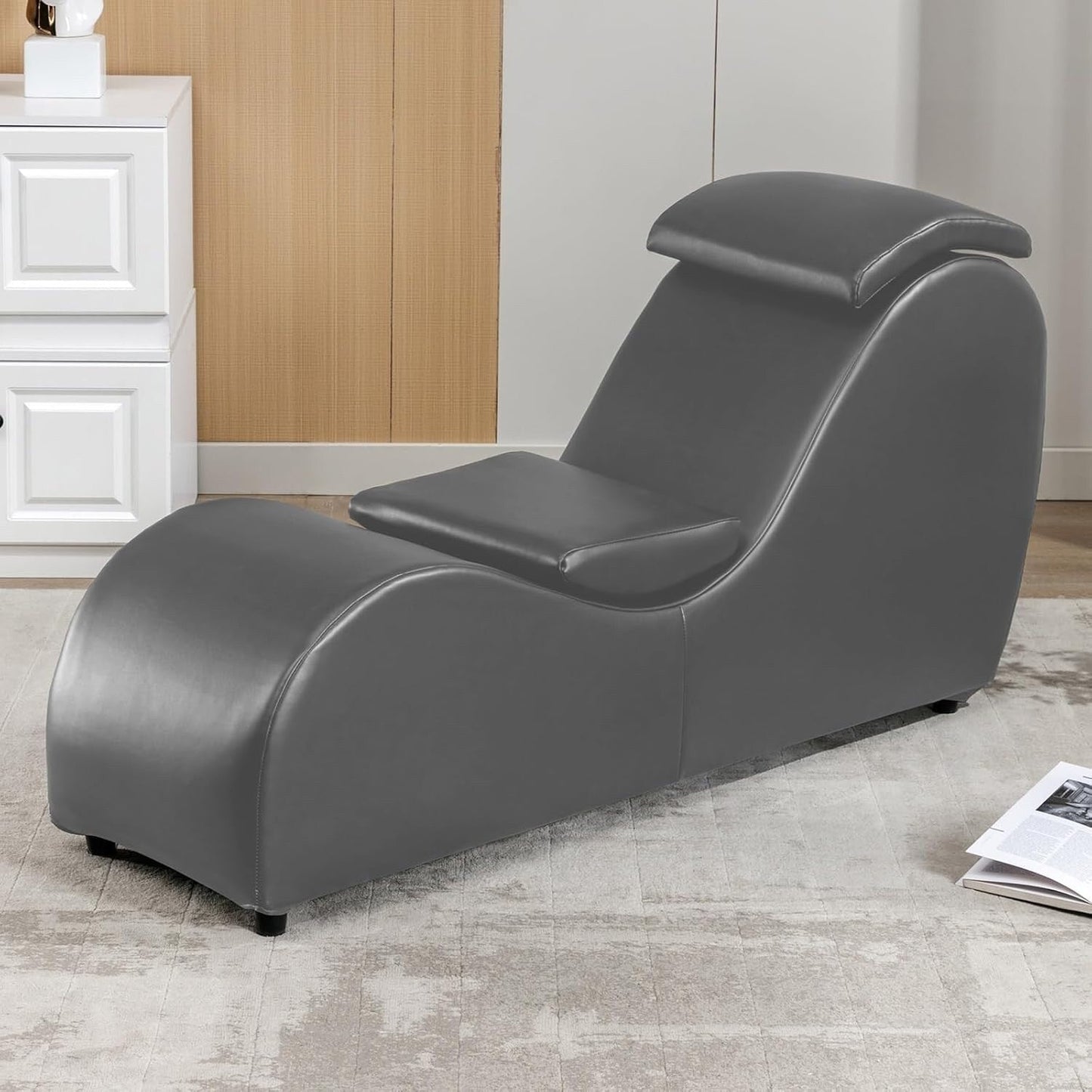 Chaise de yoga d'intérieur Mixoy, chaise longue de yoga incurvée pour adultes, étirements, exercice, détente