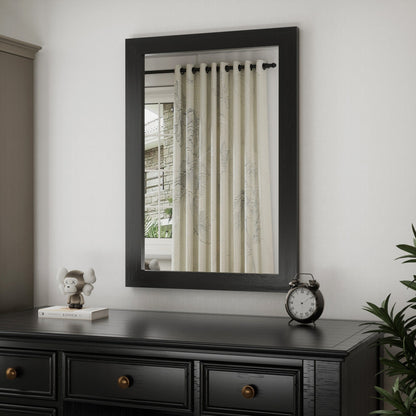 Miroirs muraux modernes, miroir rectangulaire à cadre en bois, miroir de salle de bain, miroir de style grange, miroir de porte de grange disponible en plusieurs tailles