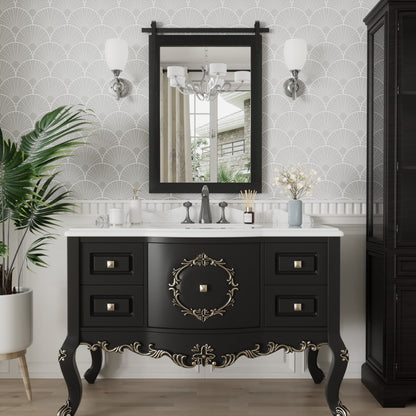 Miroirs muraux modernes, miroir rectangulaire à cadre en bois, miroir de salle de bain, miroir de style grange, miroir de porte de grange disponible en plusieurs tailles