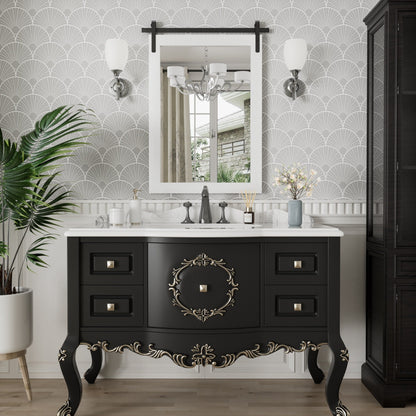 Miroirs muraux modernes, miroir rectangulaire à cadre en bois, miroir de salle de bain, miroir de style grange, miroir de porte de grange disponible en plusieurs tailles