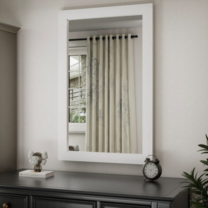 Miroirs muraux modernes, miroir rectangulaire à cadre en bois, miroir de salle de bain, miroir de style grange, miroir de porte de grange disponible en plusieurs tailles