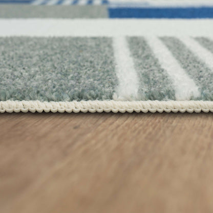 Tapis géométrique à blocs de couleur Mohawk Home Alliance