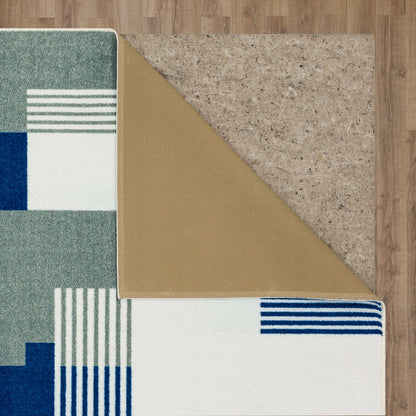 Tapis géométrique à blocs de couleur Mohawk Home Alliance