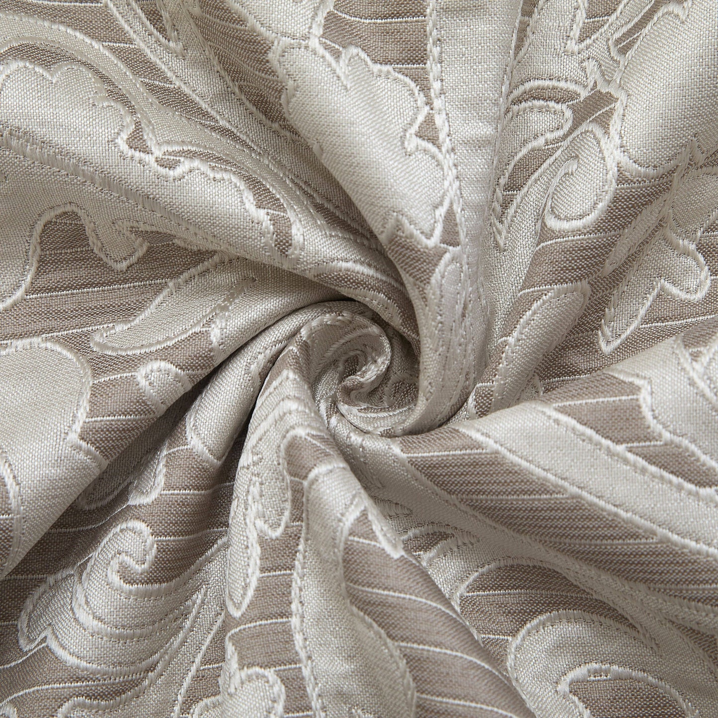 Nanshing Salem Damask Jacquard 7-Piece Comforter Set