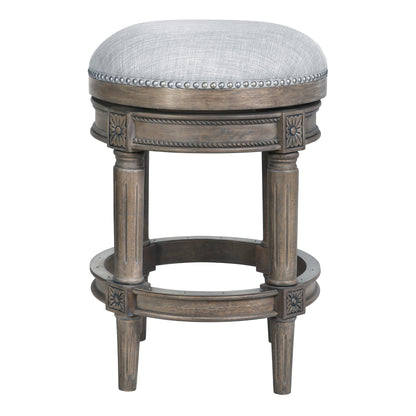 Tabouret de bar pivotant sans dossier Chapman 26 pouces de New Ridge Home Goods - Hauteur comptoir