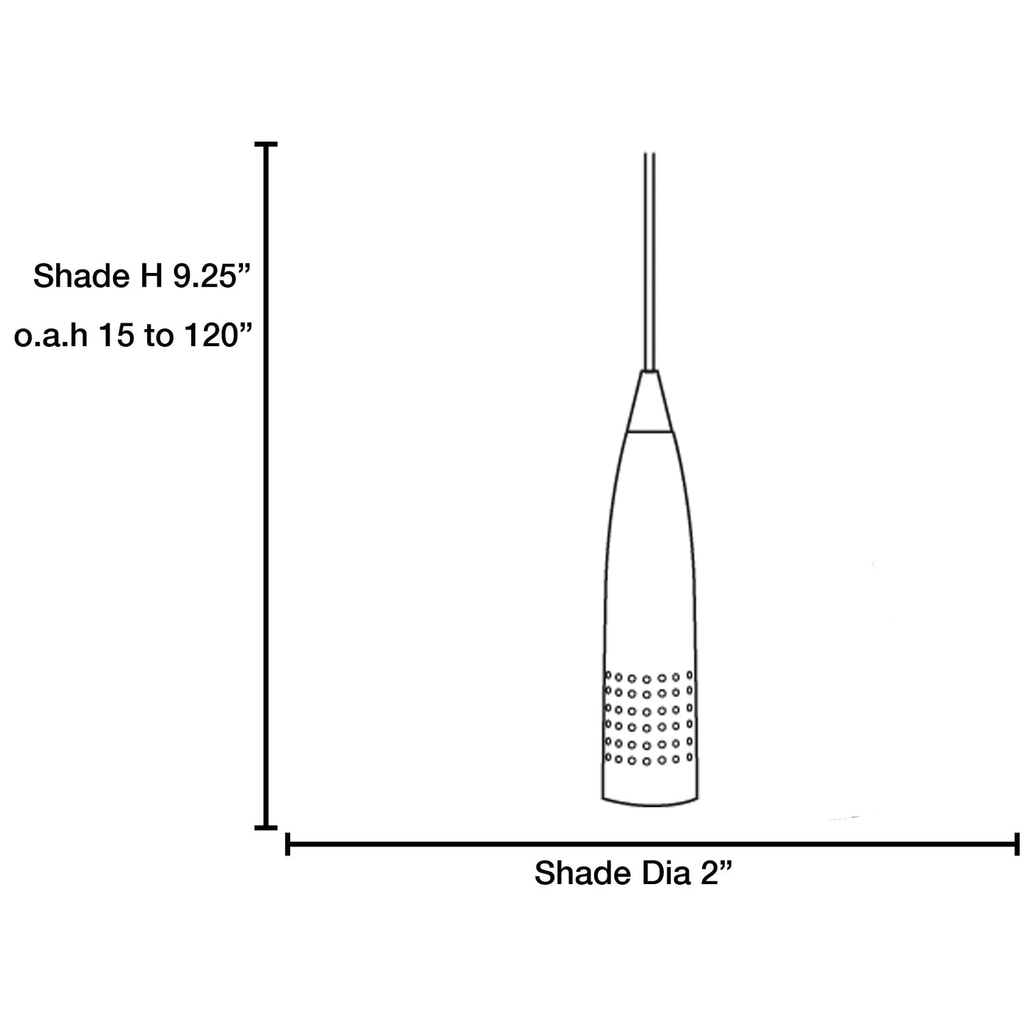 Suspension LED Odyssey en forme de balle brossée