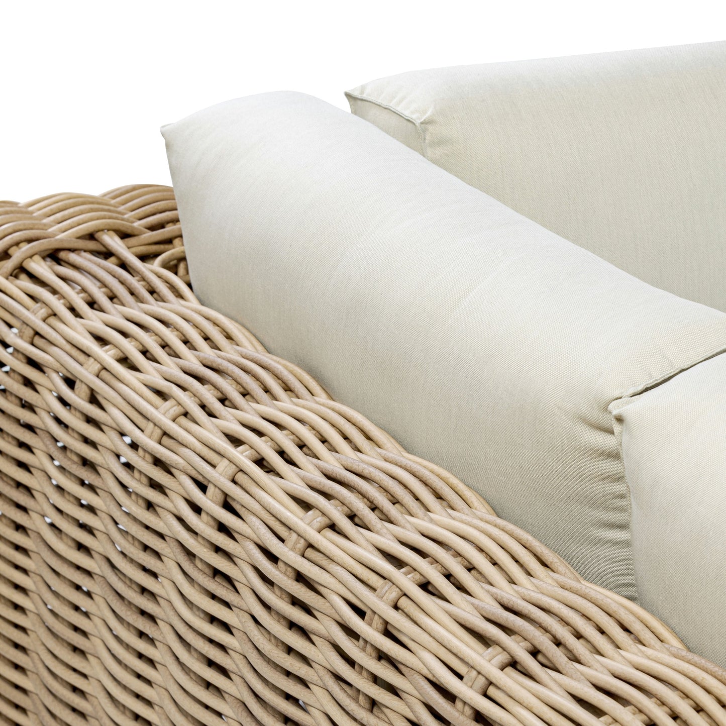 Ensemble de salon d'angle d'extérieur/terrasse Poly &amp; Bark Puglia avec table basse