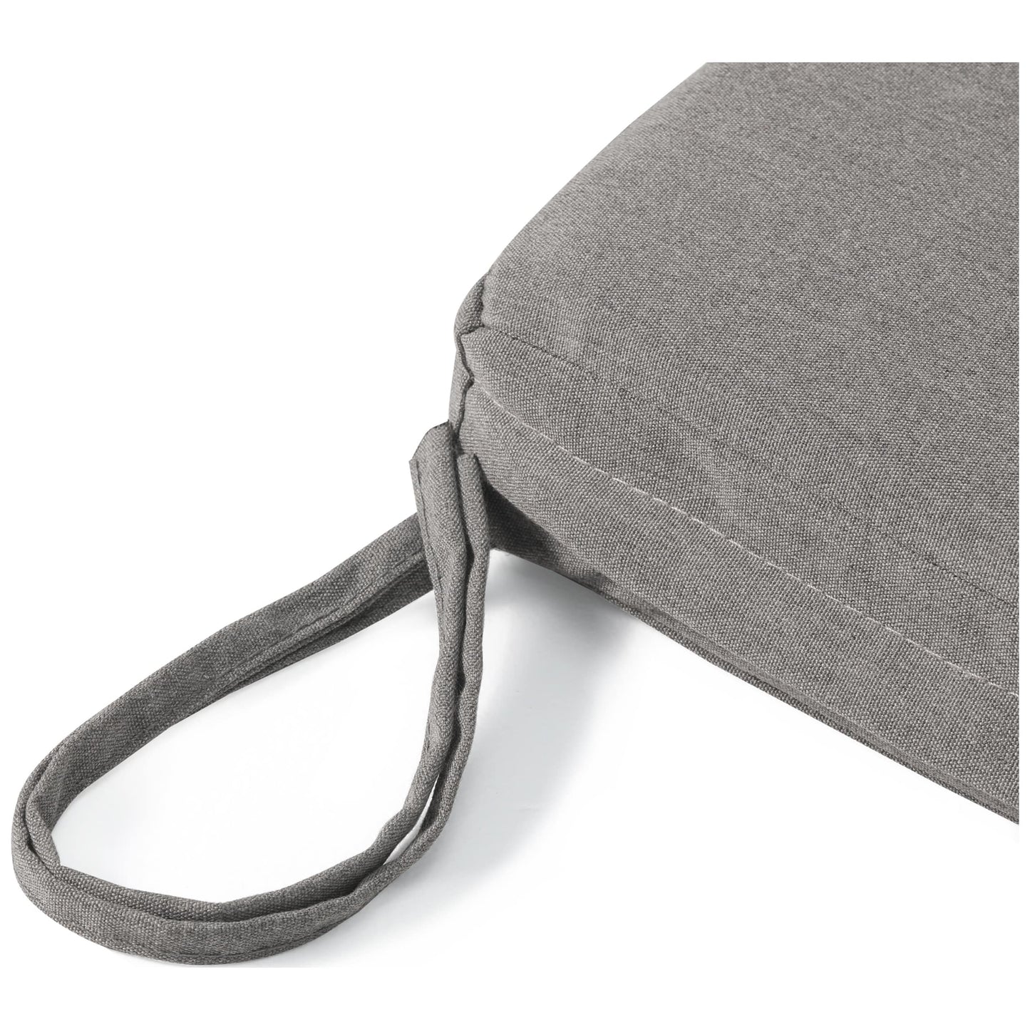 Coussins de chaise longue d'extérieur Polytrends résistants à la décoloration et toutes saisons (lot de 2)