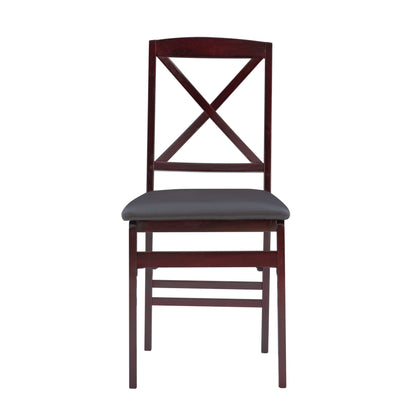 Chaise pliante Porch &amp; Den Espresso (lot de 2)