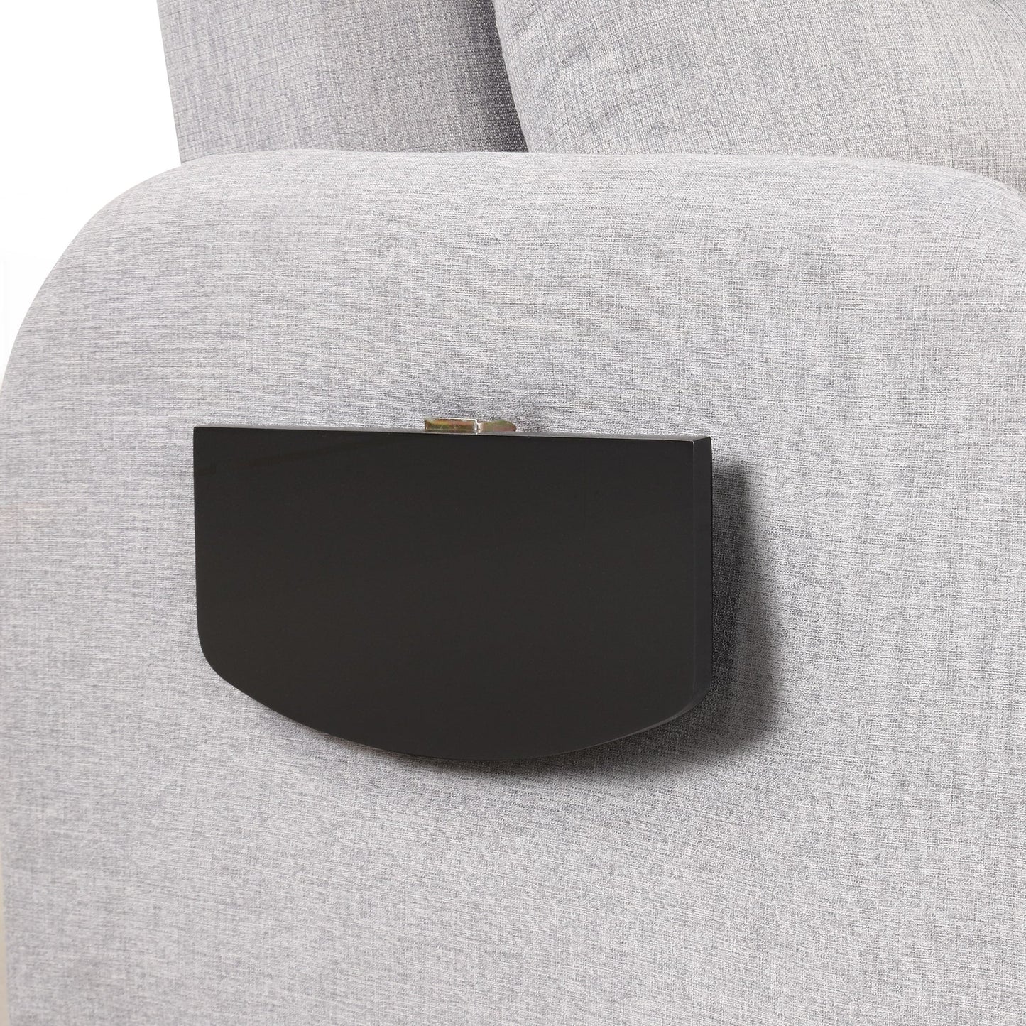 Canapé-lit gigogne 3 en 1 avec table à 2 oreilles