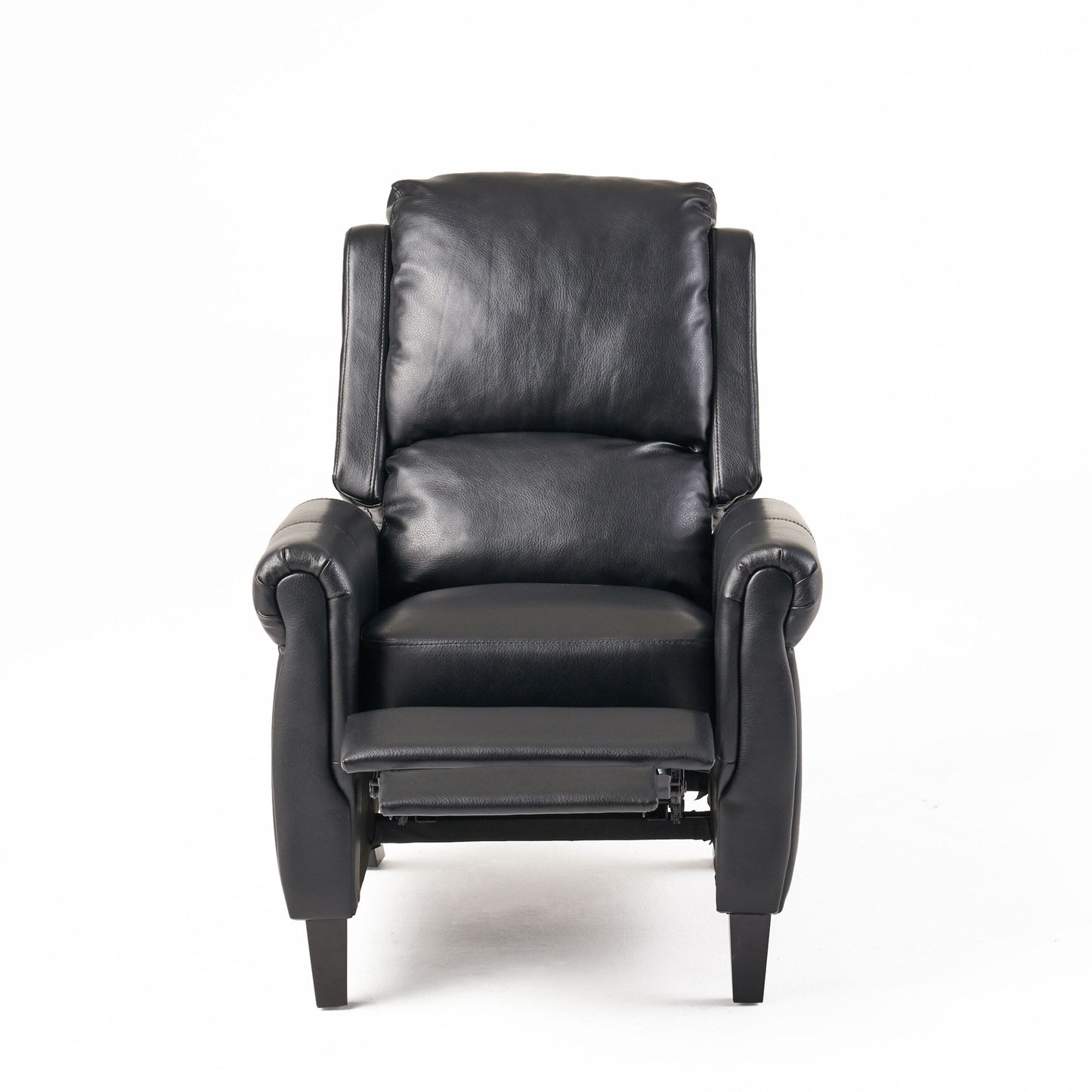 Fauteuil inclinable en cuir PU ultra-confortable Roomfitters, fauteuil inclinable luxueux pour salon ou chambre à coucher