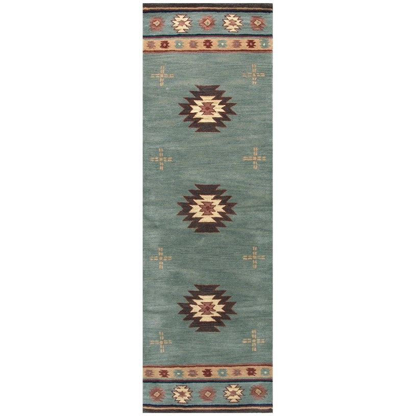 Tapis en laine touffeté à la main Alora Decor Ryder Southwestern