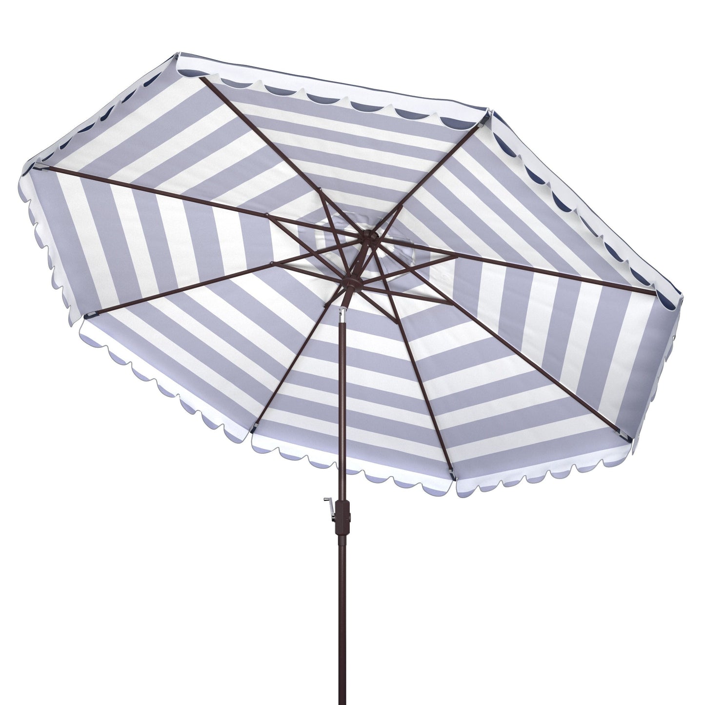Parapluie rond à manivelle SAFAVIEH Outdoor Jaylee 11 pieds