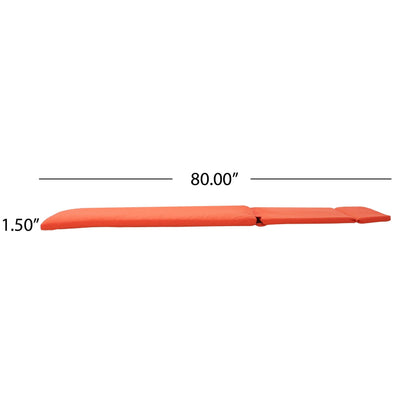 Ensemble de coussins d'extérieur Salem pour chaise longue - Coussins uniquement (lot de 2) par Christopher Knight Home - 79,25 L x 27,50 l x 1,50 H