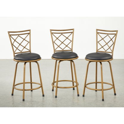 Tabourets pivotants à hauteur réglable Alyssa Simple Living (lot de 3)