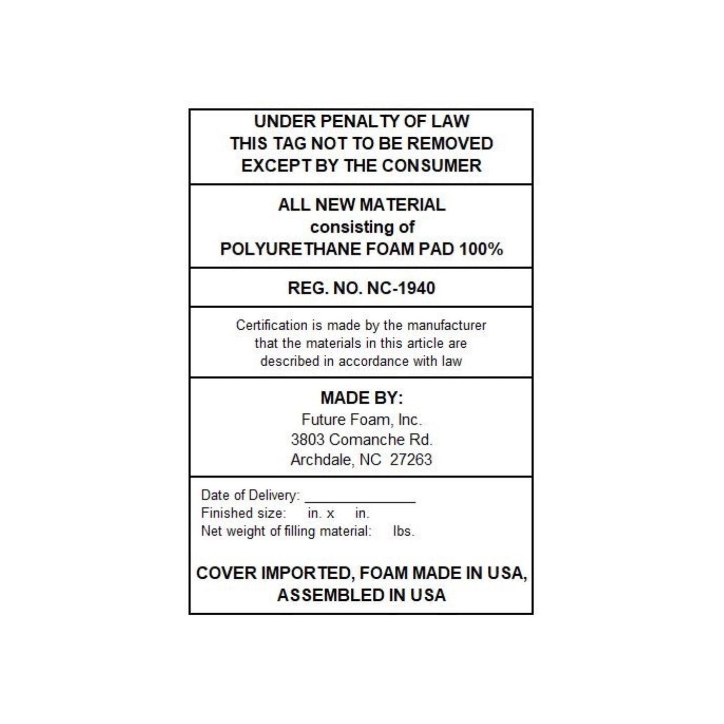 Matelas en mousse à mémoire de forme NRGel Signature de 12 pouces de Slumber Solutions