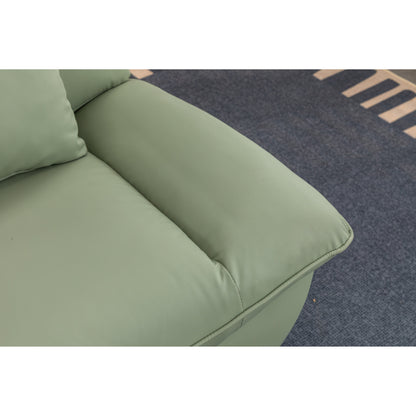 Fauteuil inclinable pivotant et électrique avec haut-parleurs Bluetooth, support de téléphone, ports de chargement USB et Type-C, rangement dissimulé des accoudoirs