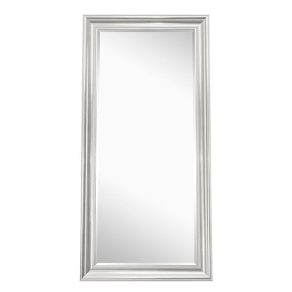 Grand miroir perlé pleine longueur - Miroir surdimensionné sur toute la longueur, sur pied ou à fixer au mur
