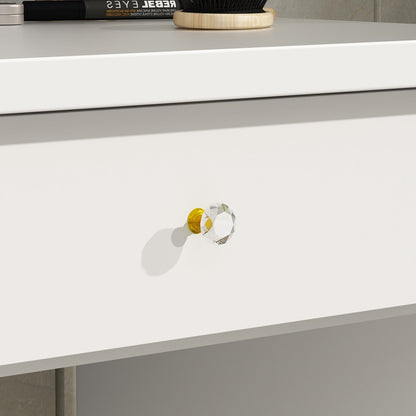 Ensemble de coiffeuse avec miroir et lampe, coiffeuse de maquillage avec tabouret