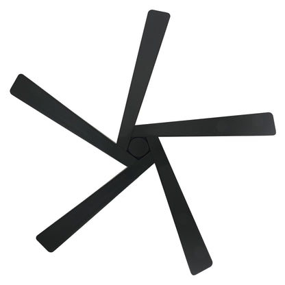 Ventilateur de plafond d'intérieur WINGBO 54 pouces avec moteur à courant continu sans éclairage - N/A