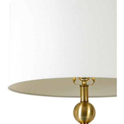 Lampe de table en verre peint Zayaan en forme de gourde